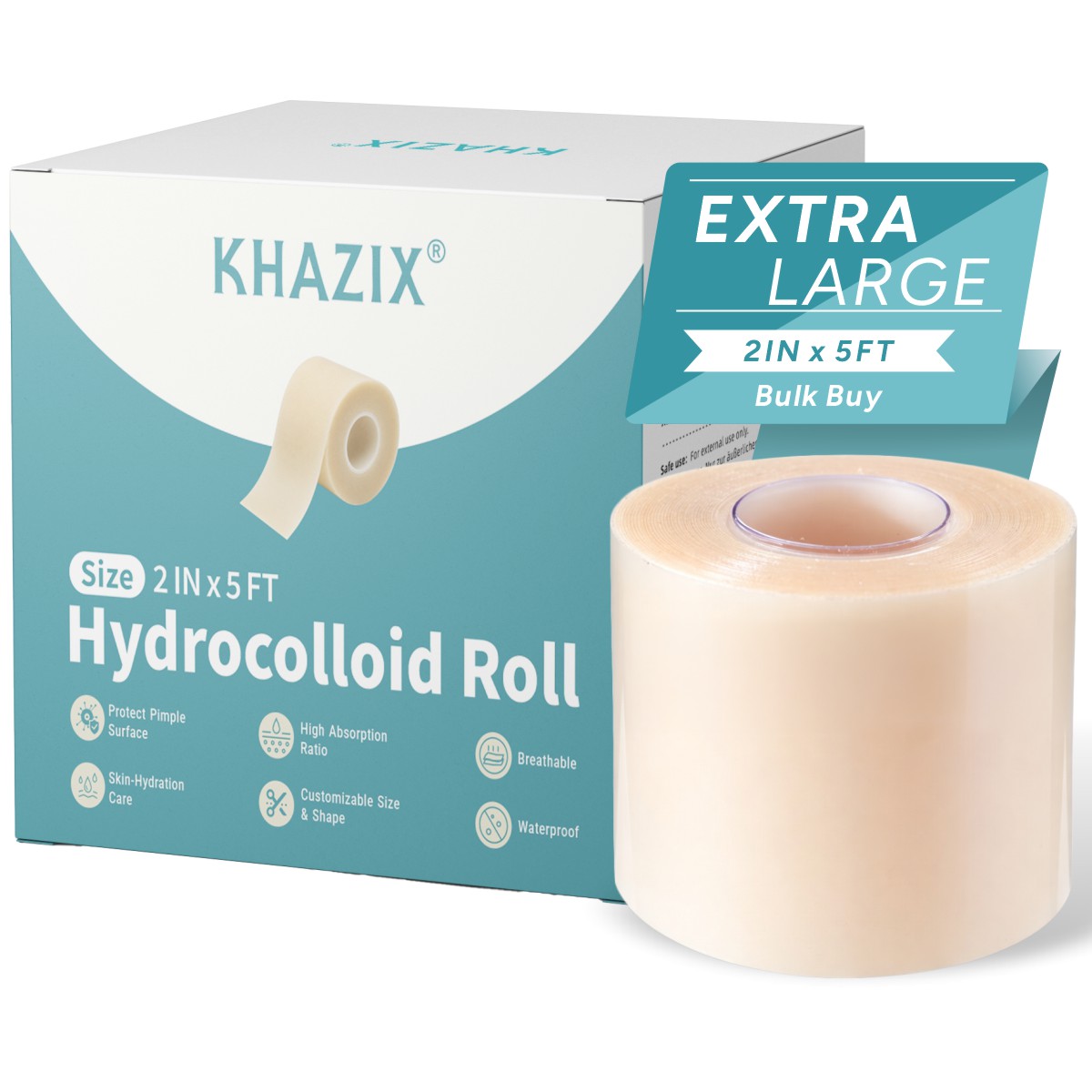 Skincare China - Pansement hydrocolloïde KHAZIX en rouleau 2