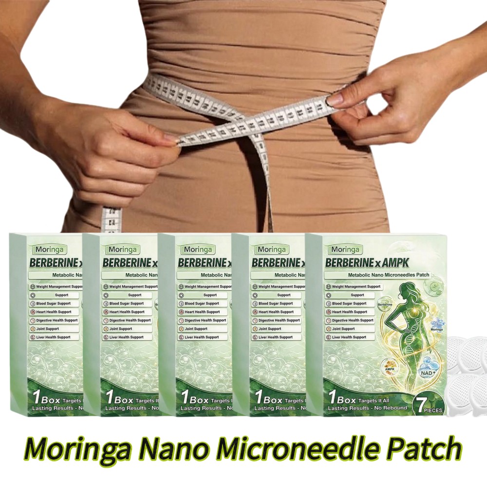 Skincare Natur E - Patchs Nano-Microneedles Naturels au Moringa pour