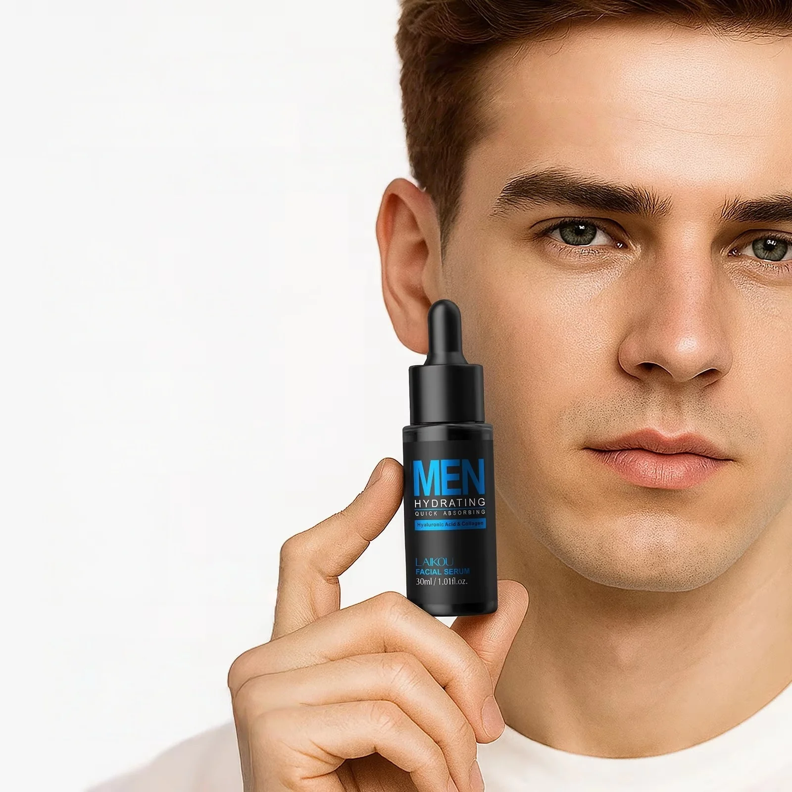 Skincare Natur E - Sérum pour le visage pour hommes,