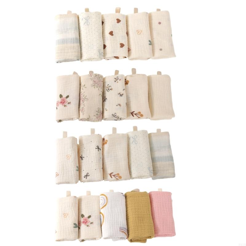 Skincare Newborn - 5pcs / ensemble Coton Baby Burp