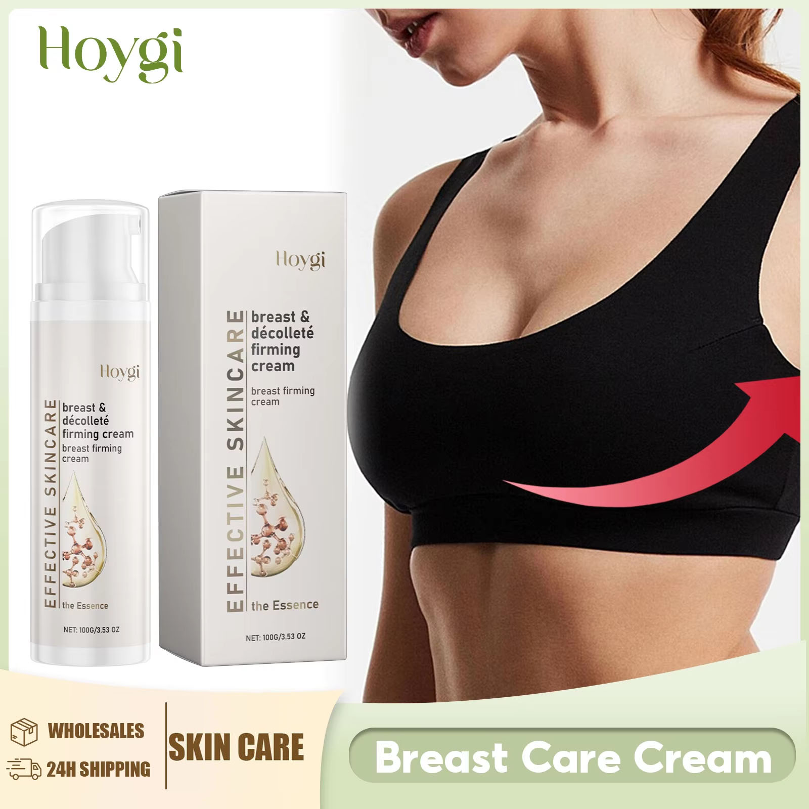 Skincare China - Crème raffermissante pour les seins, améliore