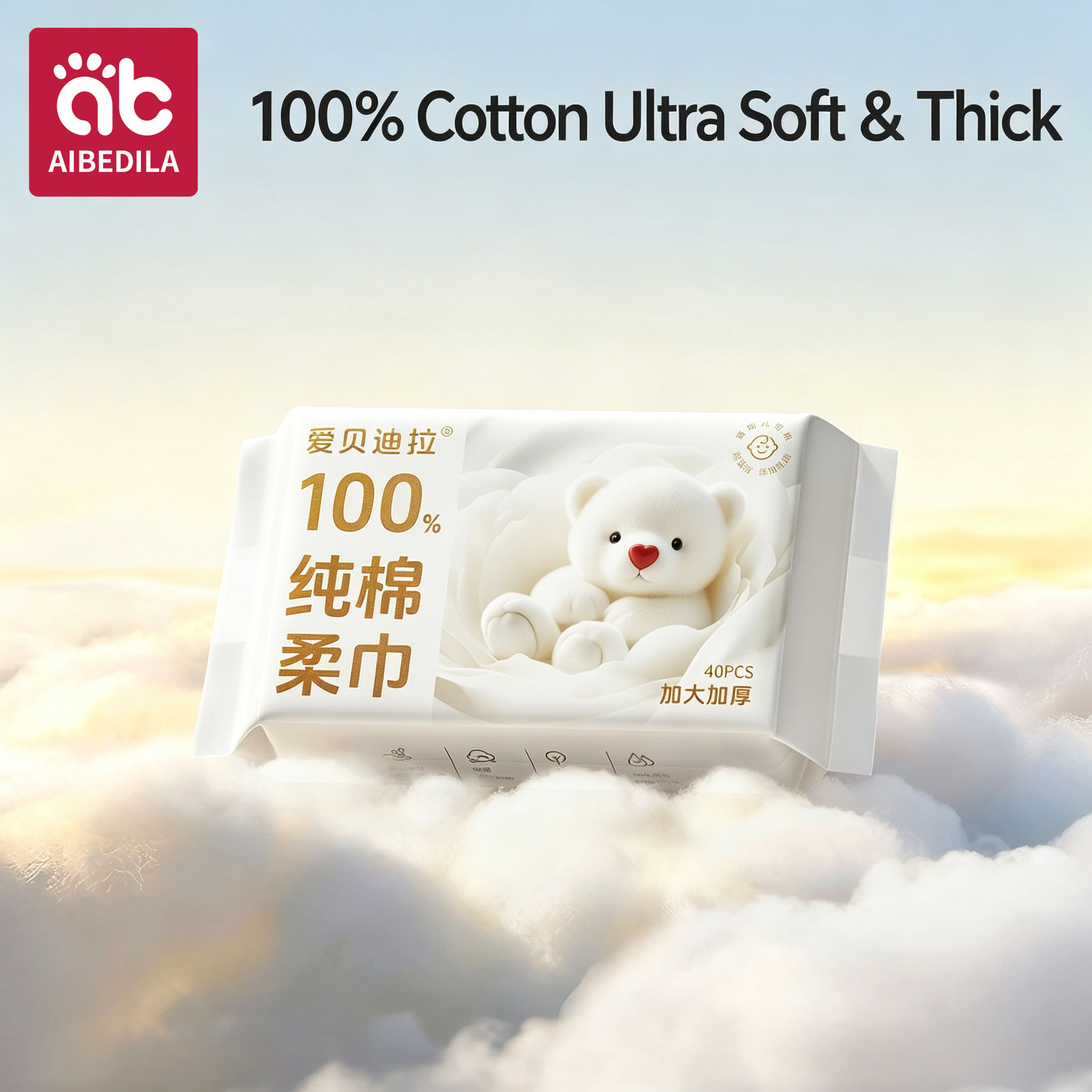 Lingettes sèches 100% coton se - Skincare Newborn avis et prix