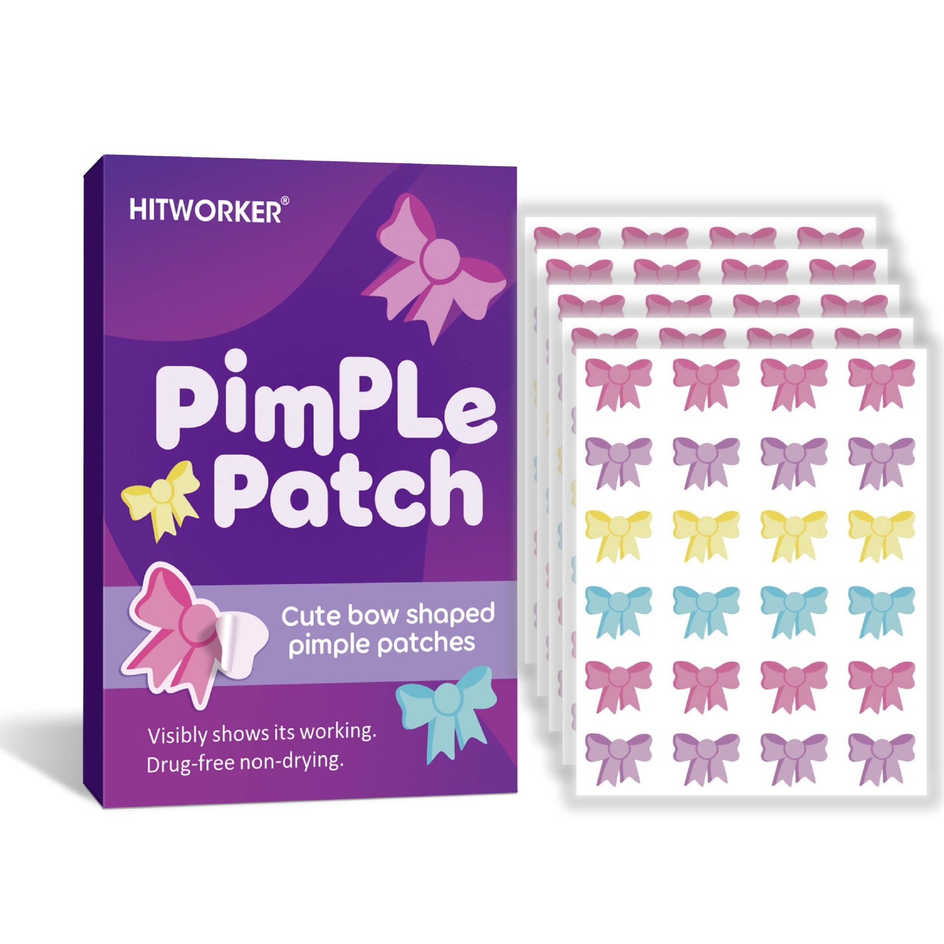 120 Patchs Anti-Acné en Forme  - Skincare China avis et prix