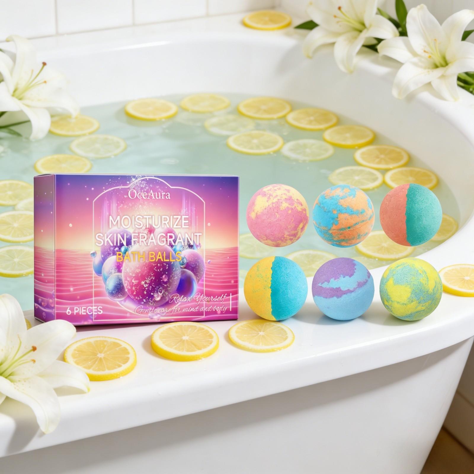 OceAura Boules de bain moussan - Skincare Natur E avis et prix