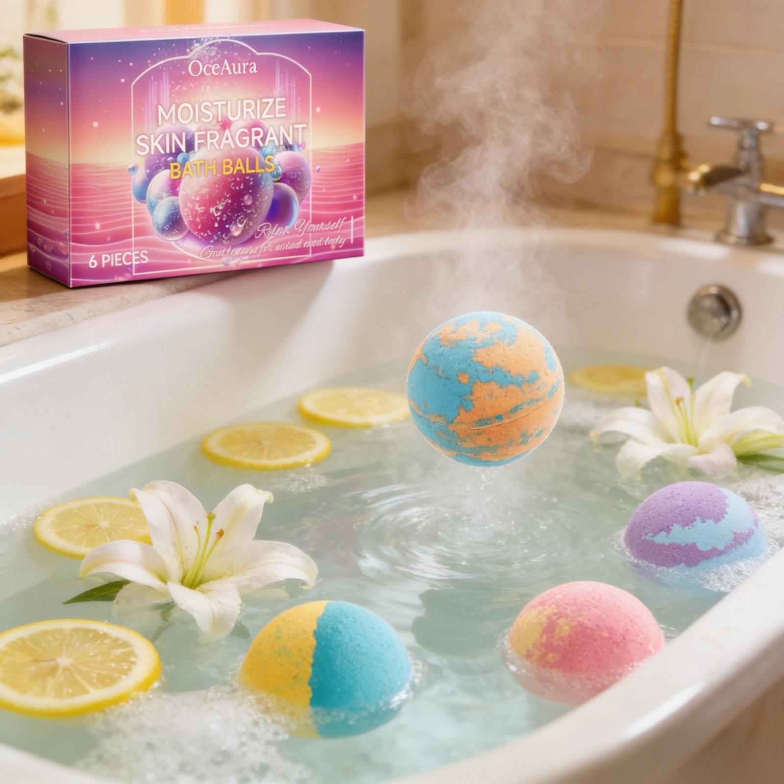 OceAura Boules de bain moussan - Skincare Natur E avis et prix