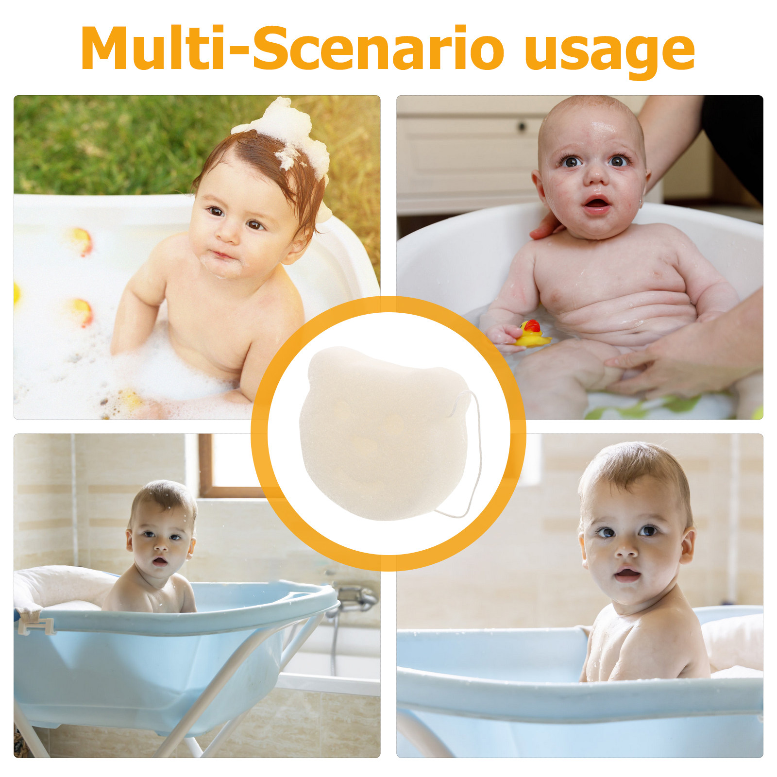 Éponge de bain douce pour bébé - Skincare Newborn avis et prix