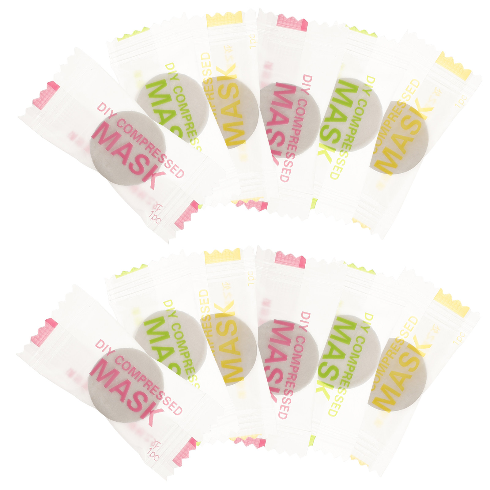 50 masques faciaux compressés  - Skincare Natur E avis et prix
