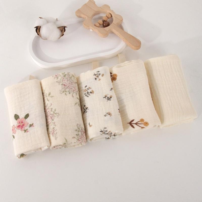 5pcs / ensemble Coton Baby Bur - Skincare Newborn avis et prix