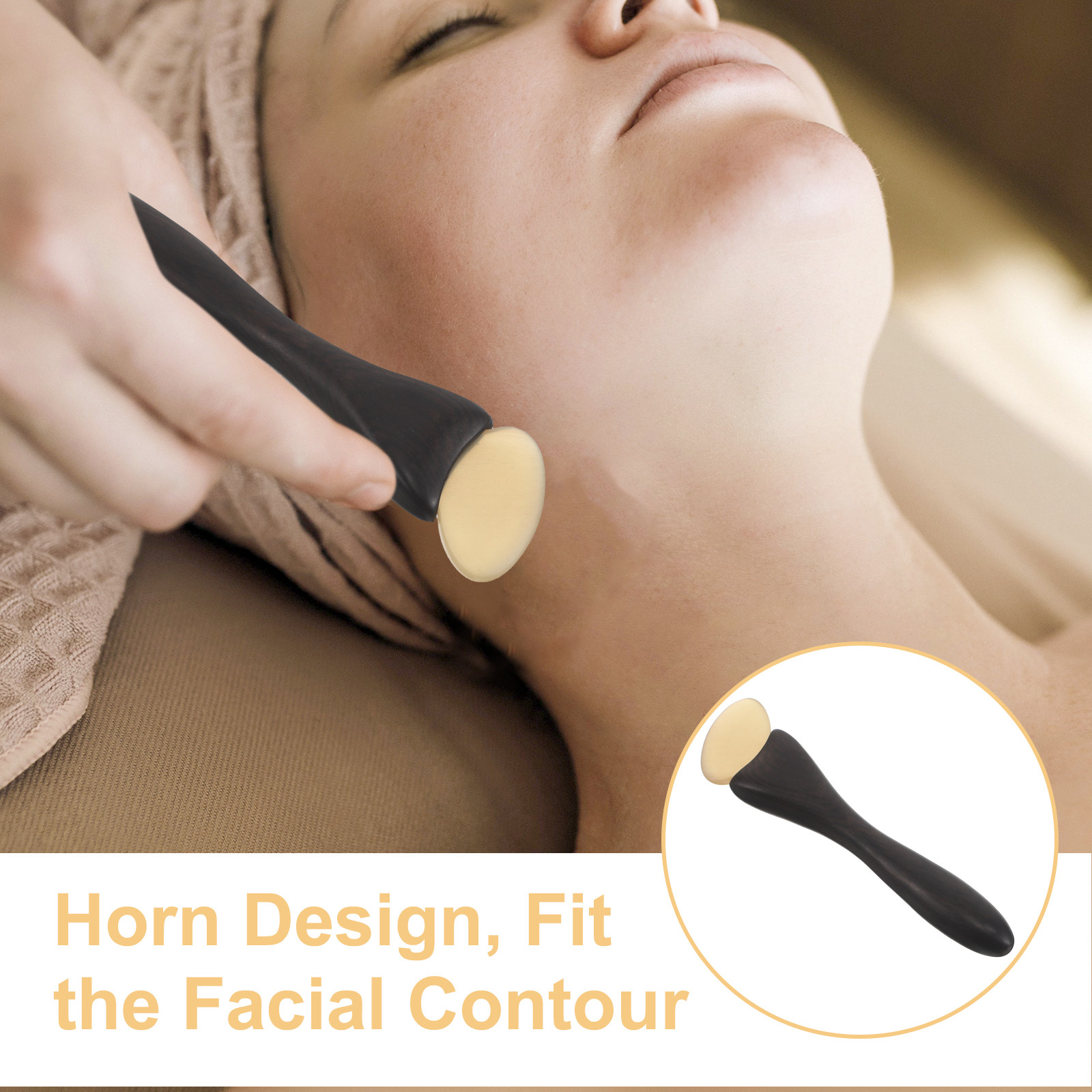 Masseur facial en bois de sant - Skincare Natur E avis et prix