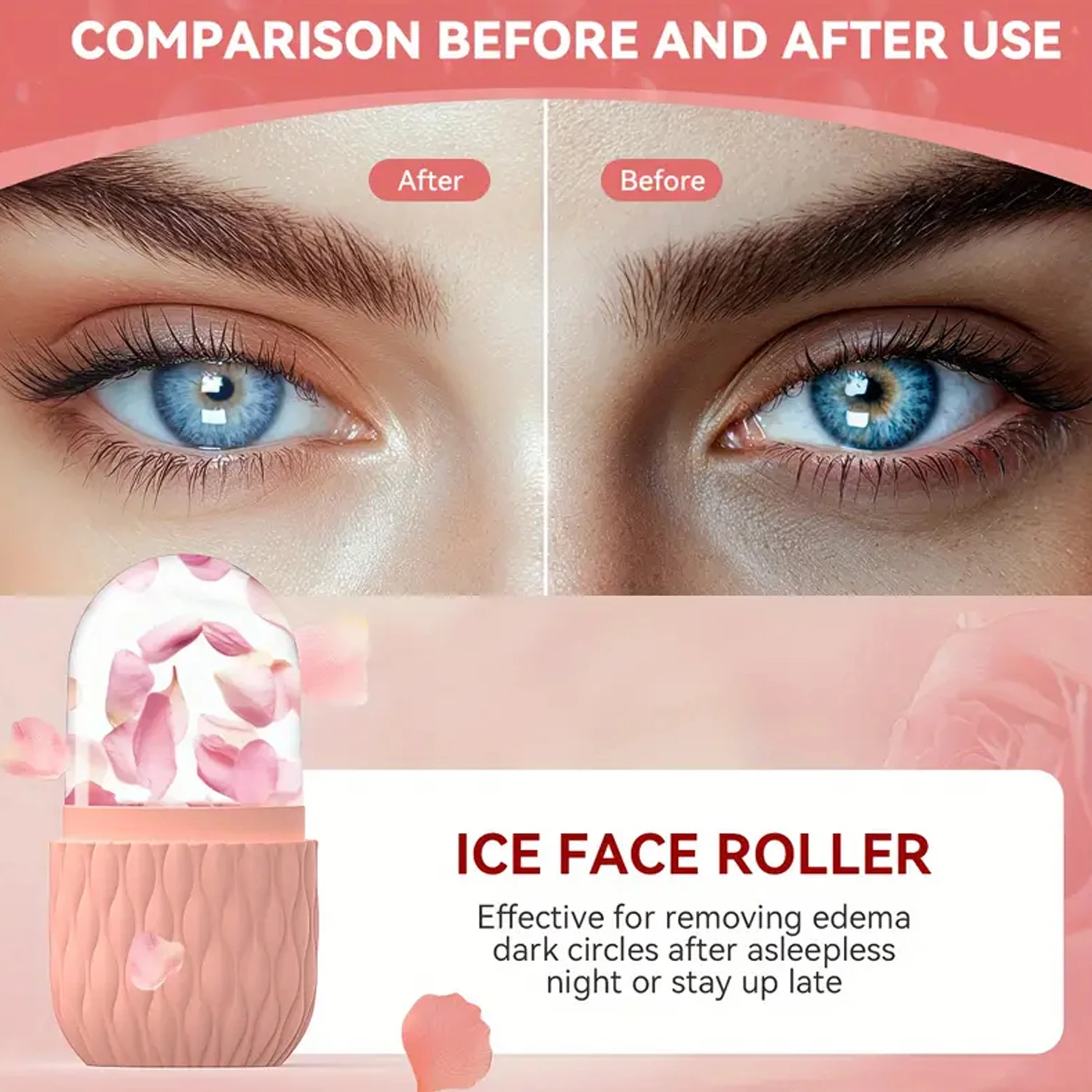 Rouleau de glace et ensemble G - Skincare Natur E avis et prix