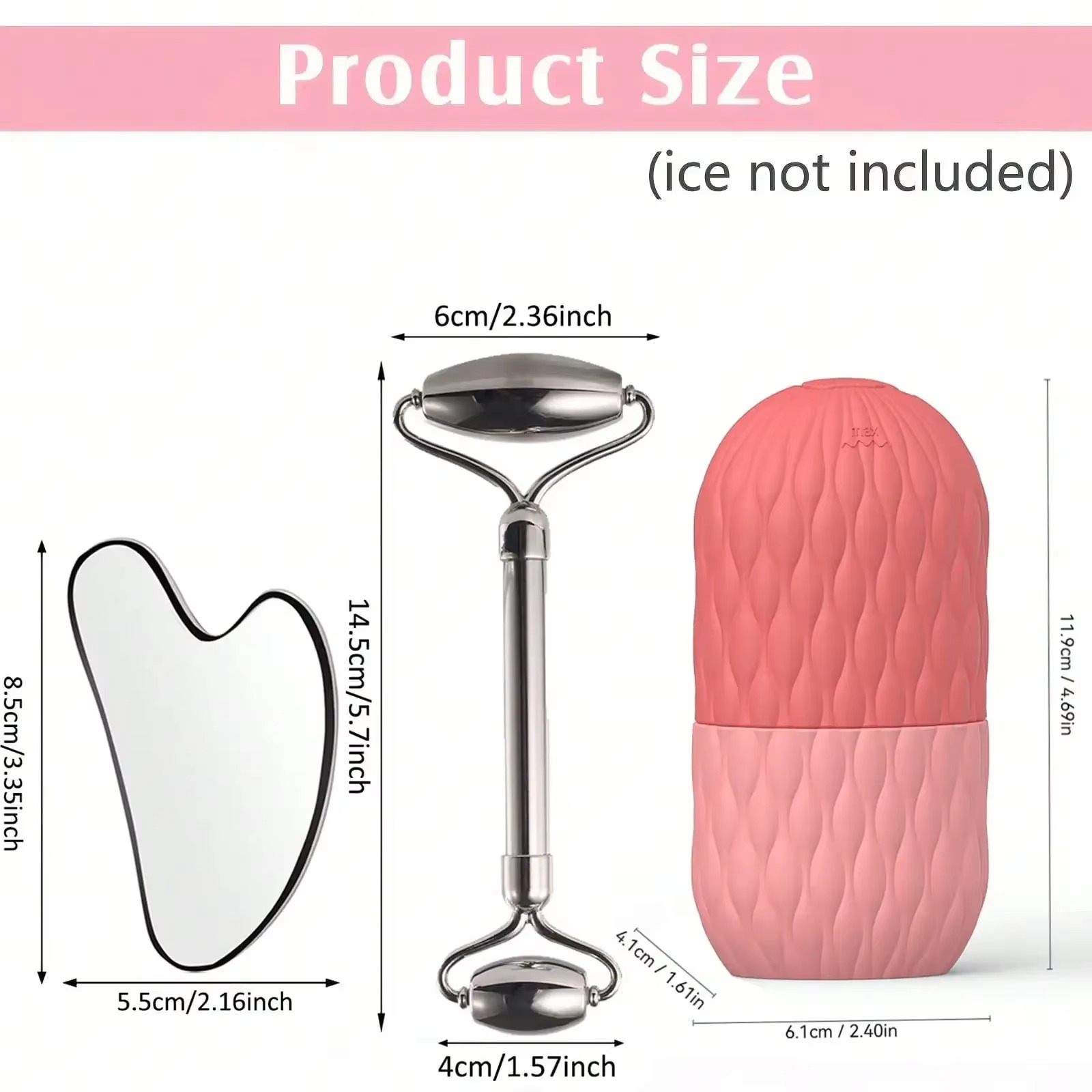 Rouleau de glace et ensemble G - Skincare Natur E avis et prix