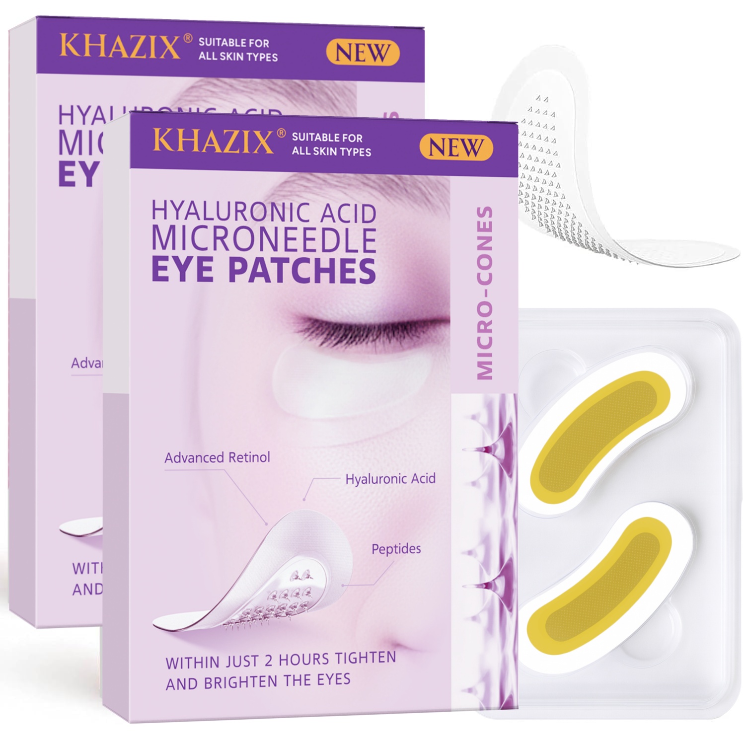 Patchs pour les yeux à l'acide - Skincare China avis et prix